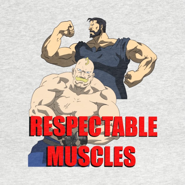 Respectable Muscles by Art by Some Beach